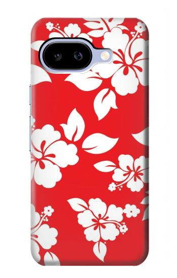 S1949 ハワイのハイビスカス柄 Hawaiian Hibiscus Pattern Google Pixel 9a バックケース、フリップケース・カバー