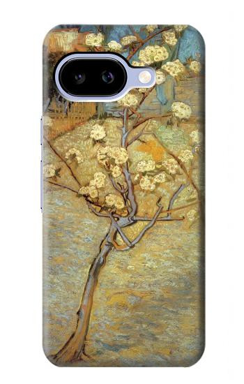 S1978 ヴァン・ゴッホ ピアツリー満開 Van Gogh Letter Pear Tree Blossom Google Pixel 9a バックケース、フリップケース・カバー