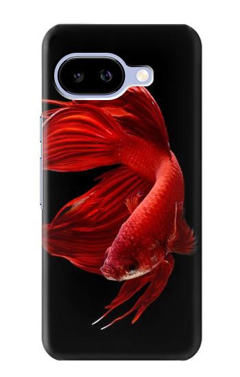 S2092 シャムと戦うサイアム Red Siamese Fighting Fish Google Pixel 9a バックケース、フリップケース・カバー