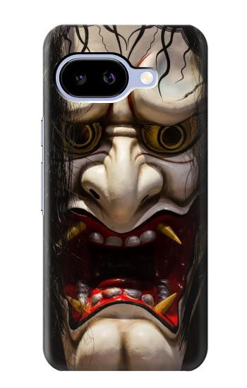 S2112 能面 Hannya Demon Mask Google Pixel 9a バックケース、フリップケース・カバー