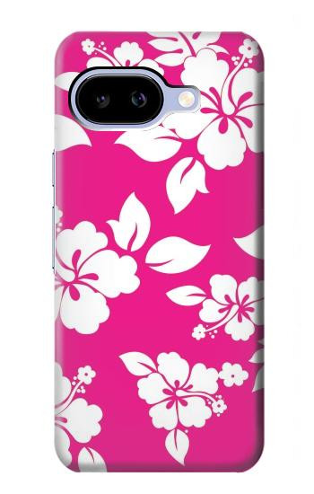 S2246 ハワイのハイビスカスピンク柄 Hawaiian Hibiscus Pink Pattern Google Pixel 9a バックケース、フリップケース・カバー