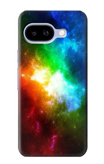 S2312 カラフル 虹 宇宙 銀河 Colorful Rainbow Space Galaxy Google Pixel 9a バックケース、フリップケース・カバー