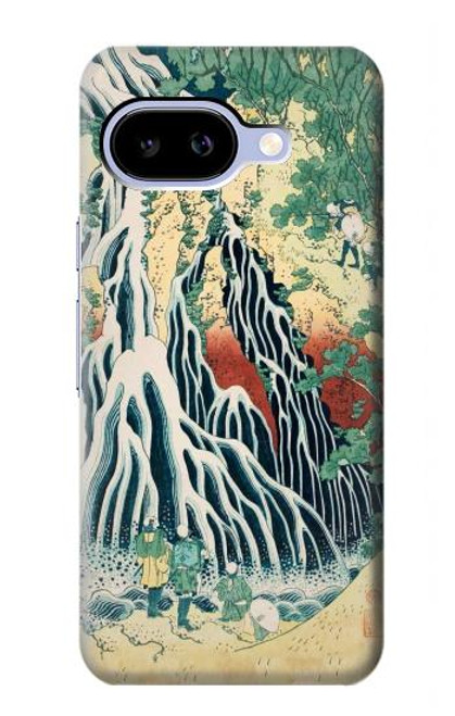 S2491 北斎 霧降の滝 Hokusai Kirifuri Waterfall at Kurokami Mountain Google Pixel 9a バックケース、フリップケース・カバー