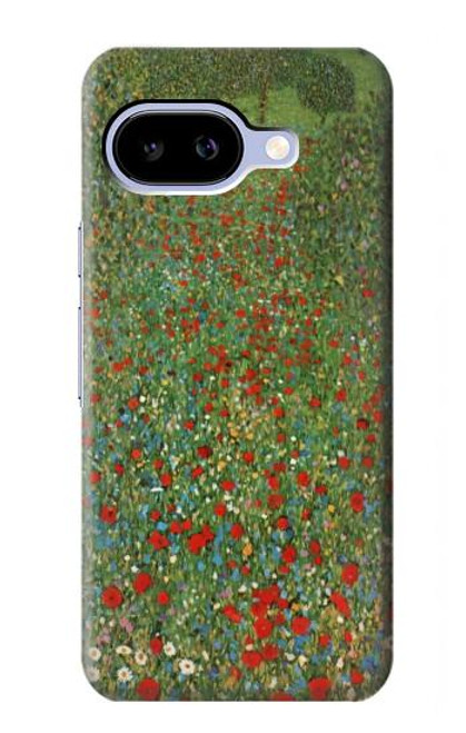 S2872 グスタフ・クリムト けしの野 Gustav Klimt Poppy Field Google Pixel 9a バックケース、フリップケース・カバー