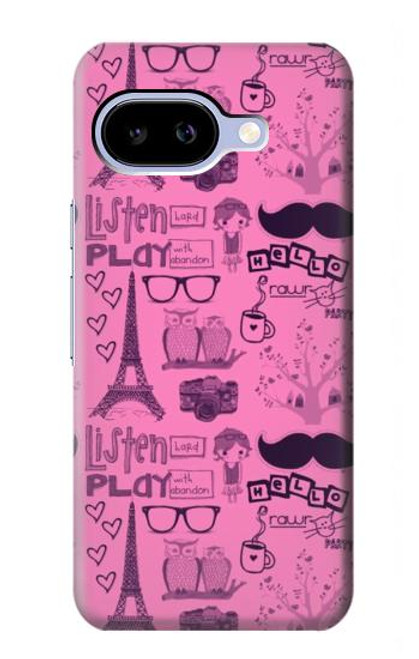 S2885 パリピンク Paris Pink Google Pixel 9a バックケース、フリップケース・カバー