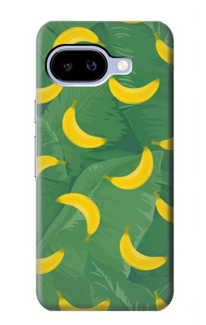 S3286 バナナの果物柄 Banana Fruit Pattern Google Pixel 9a バックケース、フリップケース・カバー