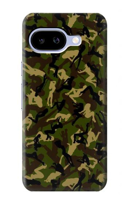 S3356 セクシーガールズカモ 迷彩 Sexy Girls Camo Camouflage Google Pixel 9a バックケース、フリップケース・カバー