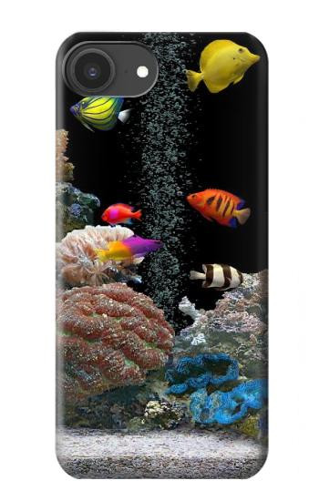 S0226 水族館 Aquarium iPhone 16e, 17e バックケース、フリップケース・カバー