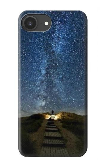 S0734 天国への階段アイスランド Stairway to Heaven Iceland iPhone 16e, 17e バックケース、フリップケース・カバー