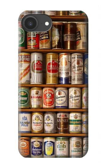 S0983 ビール缶収集 Beer Cans Collection iPhone 16e, 17e バックケース、フリップケース・カバー