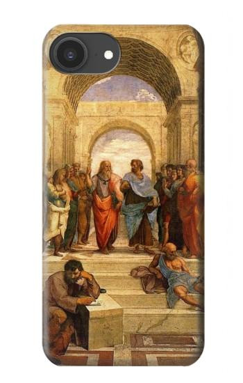 S1086 アテネのラファエルの学校  Raphael's School of Athens iPhone 16e, 17e バックケース、フリップケース・カバー