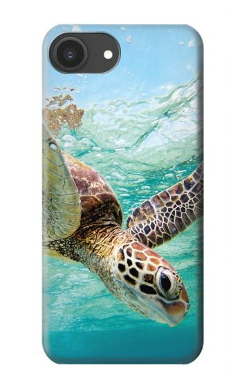 S1377 ウミガメ Ocean Sea Turtle iPhone 16e, 17e バックケース、フリップケース・カバー