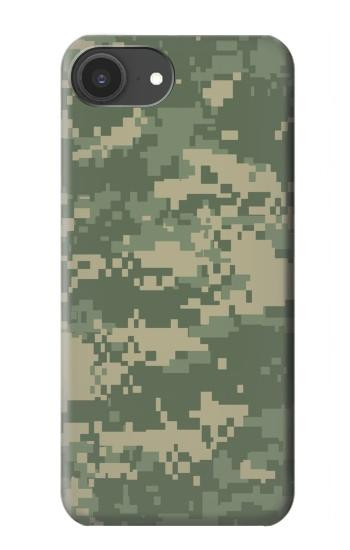 S2173 デジタル迷彩グラフィックプリント Digital Camo Camouflage Graphic Printed iPhone 16e, 17e バックケース、フリップケース・カバー