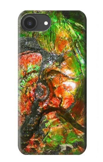 S2694 アンモナイト化石 Ammonite Fossil iPhone 16e, 17e バックケース、フリップケース・カバー