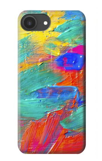 S2942 ブラシ絵画 Brush Stroke Painting iPhone 16e, 17e バックケース、フリップケース・カバー