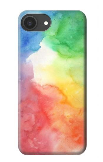 S2945 カラフル水彩 Colorful Watercolor iPhone 16e, 17e バックケース、フリップケース・カバー