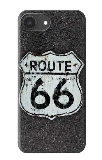 S3207 ルート66サイン Route 66 Sign iPhone 16e, 17e バックケース、フリップケース・カバー