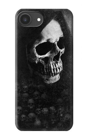 S3333 デス・スカル・死神 Death Skull Grim Reaper iPhone 16e, 17e バックケース、フリップケース・カバー