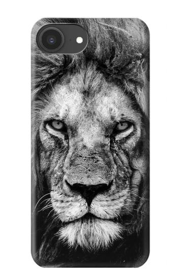 S3372 ライオンの顔 Lion Face iPhone 16e, 17e バックケース、フリップケース・カバー