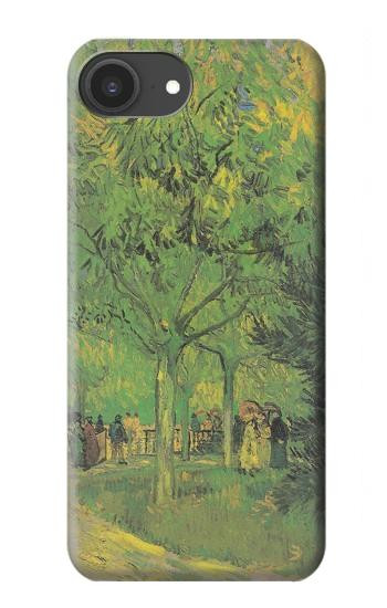 S3748 フィンセント・ファン・ゴッホ パブリックガーデンの車線 Van Gogh A Lane in a Public Garden iPhone 16e, 17e バックケース、フリップケース・カバー