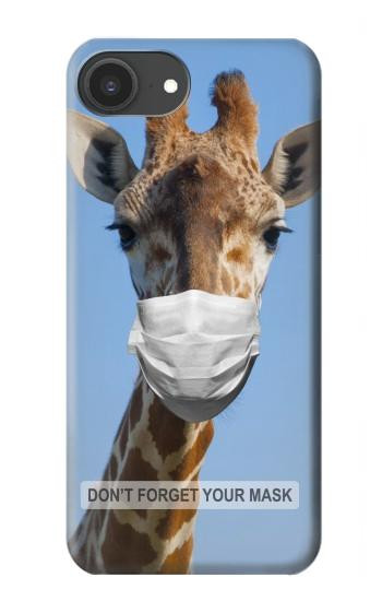 S3806 面白いキリン Funny Giraffe iPhone 16e, 17e バックケース、フリップケース・カバー