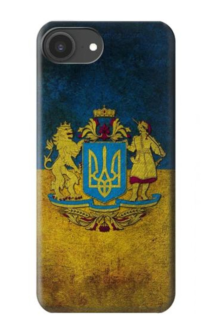 S3858 ウクライナ ヴィンテージ旗 Ukraine Vintage Flag iPhone 16e バックケース、フリップケース・カバー