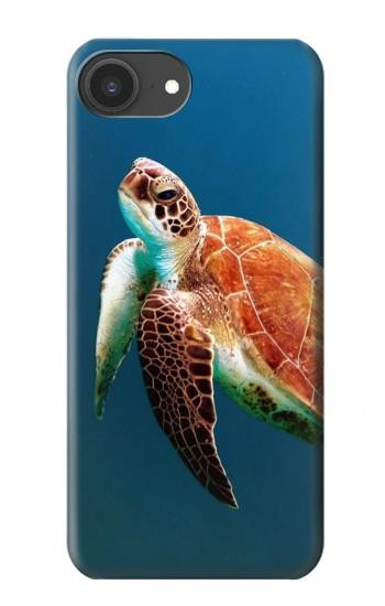 S3899 ウミガメ Sea Turtle iPhone 16e, 17e バックケース、フリップケース・カバー