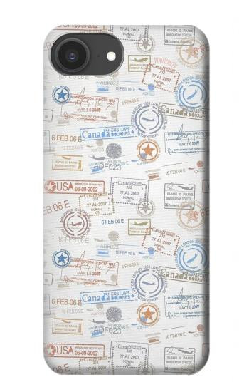 S3903 トラベルスタンプ Travel Stamps iPhone 16e, 17e バックケース、フリップケース・カバー