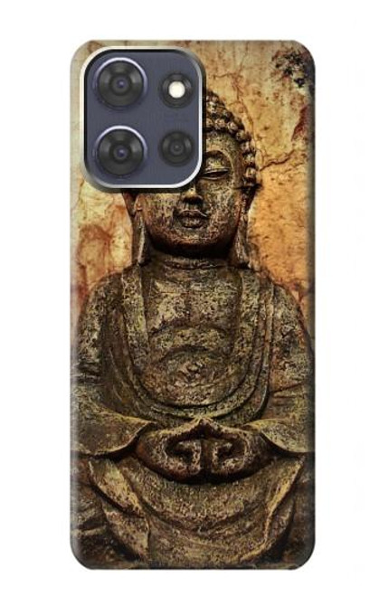 S0344 仏岩彫刻 Buddha Rock Carving Motorola Moto G Power (2025) バックケース、フリップケース・カバー