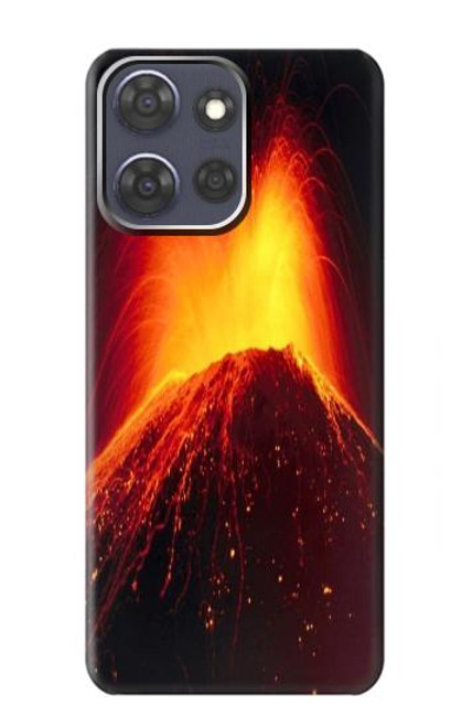 S0745 火山の溶岩 Volcano Lava Motorola Moto G Power (2025) バックケース、フリップケース・カバー