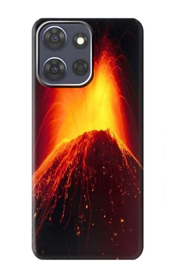 S0745 火山の溶岩 Volcano Lava Motorola Moto G Power (2025,2026) バックケース、フリップケース・カバー