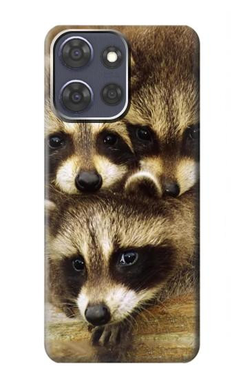 S0977 アライグマの赤ちゃん Baby Raccoons Motorola Moto G Power (2025,2026) バックケース、フリップケース・カバー