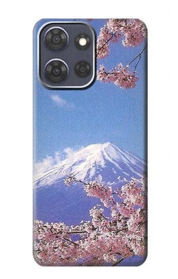 S1060 富士山 桜 Mount Fuji Sakura Cherry Blossom Motorola Moto G Power (2025,2026) バックケース、フリップケース・カバー