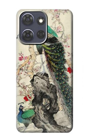 S2086 孔雀の絵画 Peacock Painting Motorola Moto G Power (2025,2026) バックケース、フリップケース・カバー