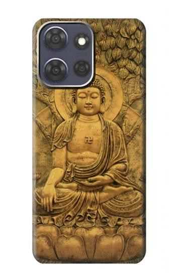 S2452 仏グラフィックプリント Buddha Bas Relief Art Graphic Printed Motorola Moto G Power (2025,2026) バックケース、フリップケース・カバー