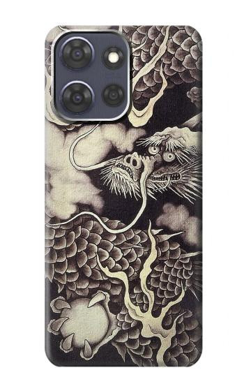 S2719 日本絵画ドラゴン Japan Painting Dragon Motorola Moto G Power (2025,2026) バックケース、フリップケース・カバー