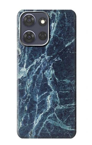 S2799 ライトブルーマーブルストーン グラフィックプリント Light Blue Marble Stone Texture Printed Motorola Moto G Power (2025,2026) バックケース、フリップケース・カバー