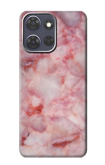 S2843 ピンクマーブル Pink Marble Texture Motorola Moto G Power (2025,2026) バックケース、フリップケース・カバー