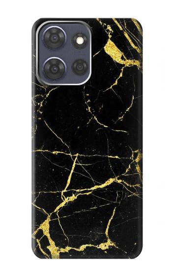 S2896 ゴールドマーブルグラフィックプリント Gold Marble Graphic Printed Motorola Moto G Power (2025,2026) バックケース、フリップケース・カバー