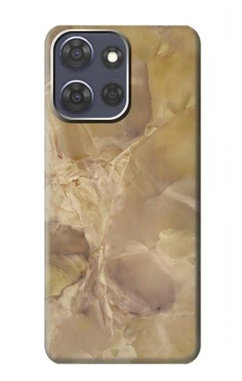 S3240 黄色の大理石 Yellow Marble Stone Motorola Moto G Power (2025,2026) バックケース、フリップケース・カバー