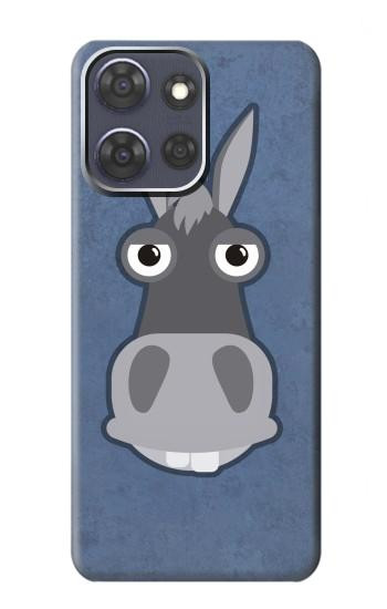 S3271 ロバの漫画 Donkey Cartoon Motorola Moto G Power (2025,2026) バックケース、フリップケース・カバー