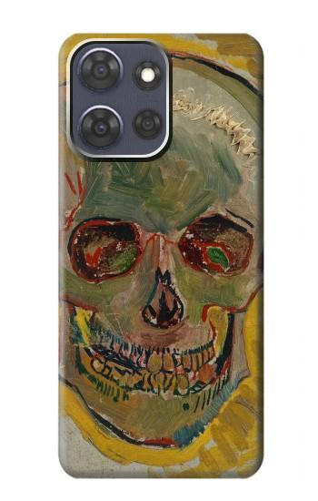 S3359 ヴィンセント・ヴァン・ゴッホ スカル Vincent Van Gogh Skull Motorola Moto G Power (2025,2026) バックケース、フリップケース・カバー