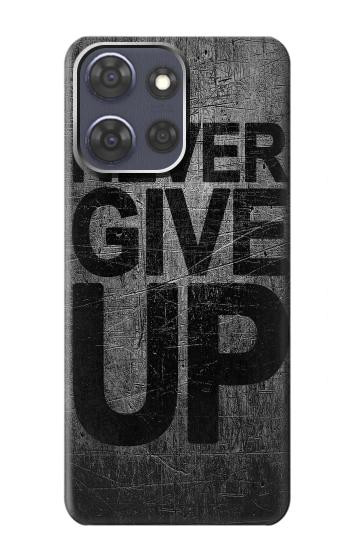 S3367 諦めないで Never Give Up Motorola Moto G Power (2025,2026) バックケース、フリップケース・カバー