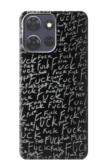 S3478 面白い言葉黒板 Funny Words Blackboard Motorola Moto G Power (2025,2026) バックケース、フリップケース・カバー
