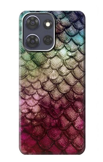 S3539 人魚の鱗 Mermaid Fish Scale Motorola Moto G Power (2025,2026) バックケース、フリップケース・カバー