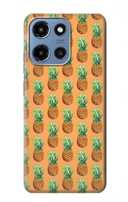 S3258 パイナップル柄 Pineapple Pattern Motorola Moto G 5G (2025) バックケース、フリップケース・カバー
