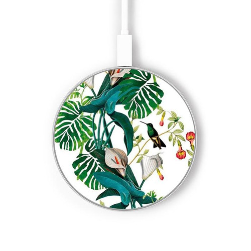 S3697 リーフライフバード Leaf Life Birds ワイヤレス充電パッド 15W タイプC iPhone Android LEDライト充電ステーション