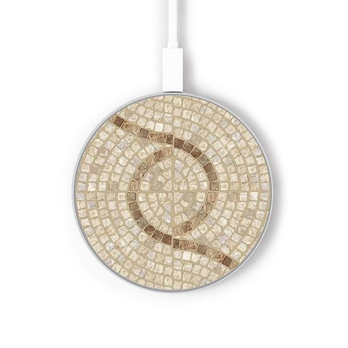 S3703 モザイクタイル Mosaic Tiles ワイヤレス充電パッド 15W タイプC iPhone Android LEDライト充電ステーション