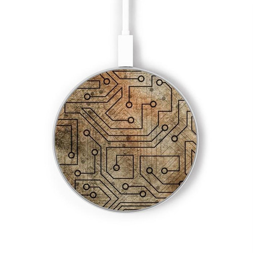 S3812 PCBプリントデザイン PCB Print Design ワイヤレス充電パッド 15W タイプC iPhone Android LEDライト充電ステーション