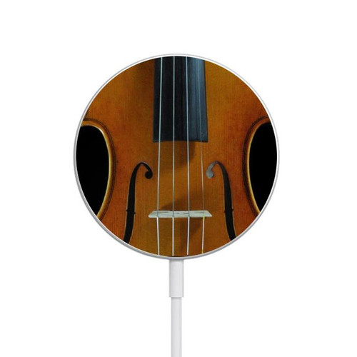 S3234 バイオリン Violin iPhone 16 15 14 13 12用MagSafe 15W対応磁気ワイヤレス充電パッド
